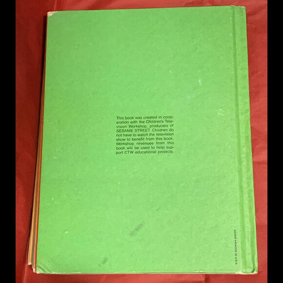 Vintage Set “The Sesame Street” Library Volume 3-7 Hardcover Children’s Books - Picture 11 of 14